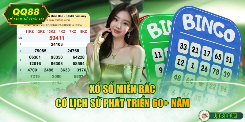 Xổ số miền Bắc có lịch sử phát triển 60+ năm 